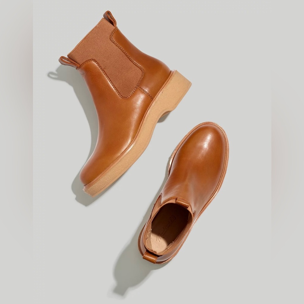 The Camryn Chelsea Boot in Leather
